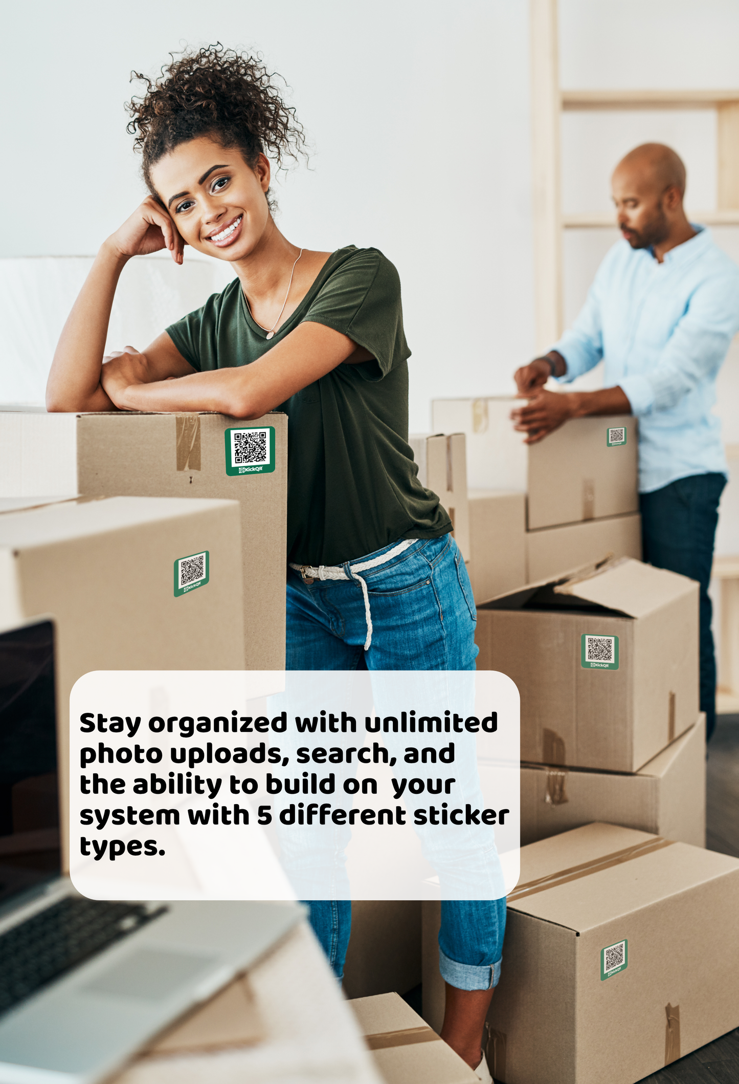 KickQR Starter Pack - Assorted KickQR Stickers